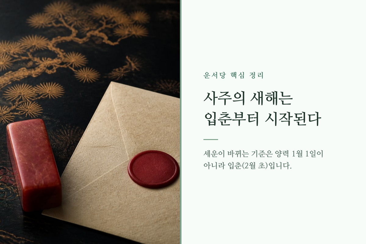 매화 가지와 절기 글자가 교차하는 봄의 전환점 이미지